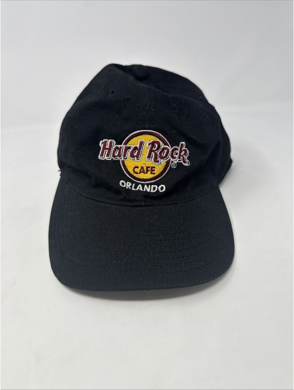 Hard Rock Cafe Orlando Black Baseball Authentic Cap Hat